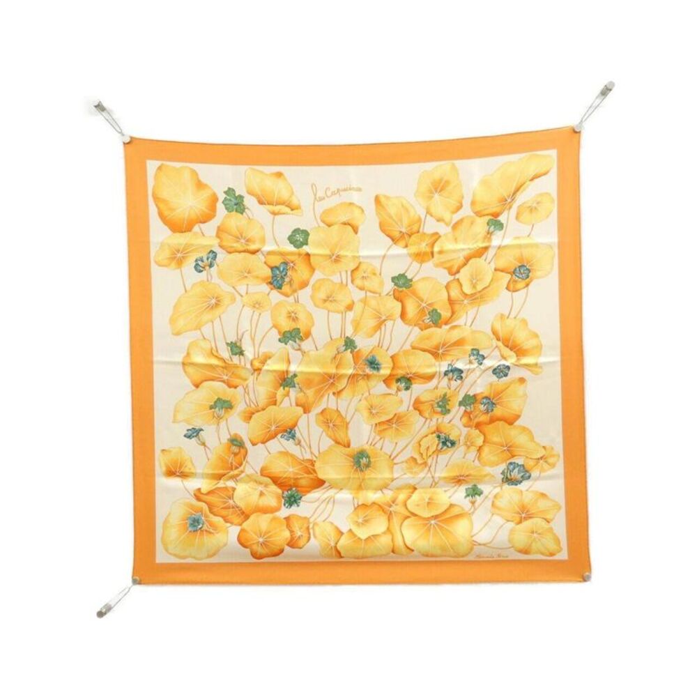 Hermes LES CAPUCINES Silk Scarf